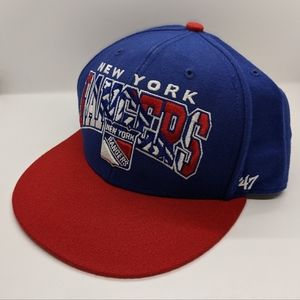 '47 Brand New York Rangers NHL Snapback Hat